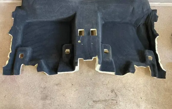 BMW X3 G01 Rear floor carpet liner 7446643