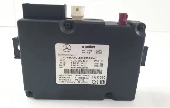 Mercedes-Benz E W212 Other control units/modules A2429004801 A2429018900 A2429028500