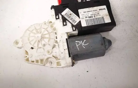 Citroen C8 Front door window regulator motor 1400208680 991729-205