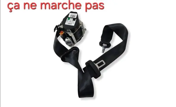 Opel Corsa F Rear seatbelt 98412247XX 642559700G