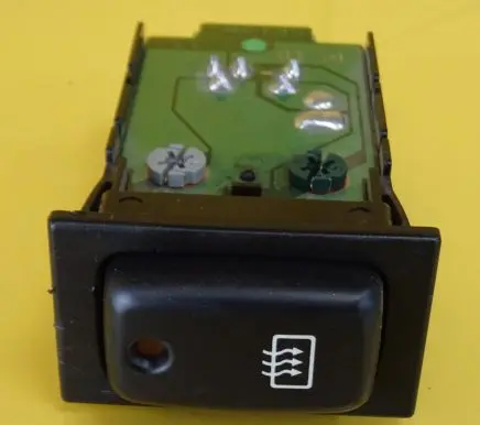 Windscreen/window heater switch