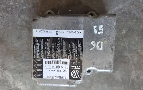 Volkswagen PASSAT B6 Airbag control unit/module 5N0959655A