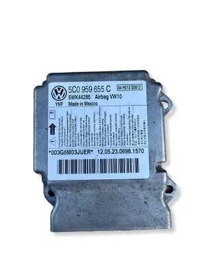 Volkswagen Golf VI Airbag control unit/module 5C0959655C 5WK44285 003G6M03LUES