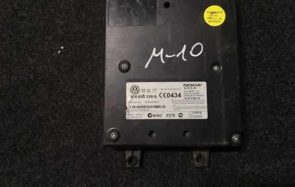 Volkswagen Golf V Bluetooth control unit module 3C0035729G
