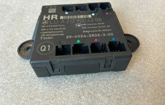 Mercedes-Benz E W212 Door control unit/module A2128209026 A2129020003 A2129004206