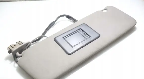Sun visor clip/hook/bracket