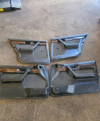 BMW 5 E34 Door card panel trim set 