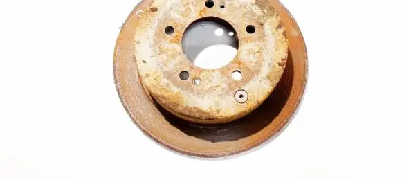 KIA Sportage Rear brake disc neventiliuojamas