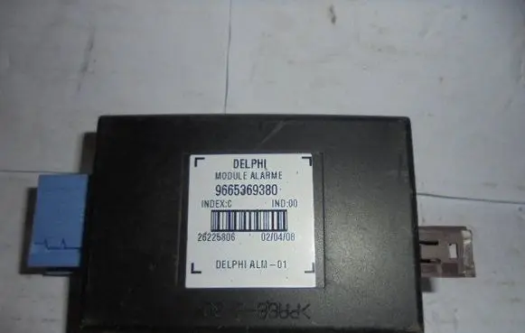 Citroen C5 Alarm control unit/module 9665369380