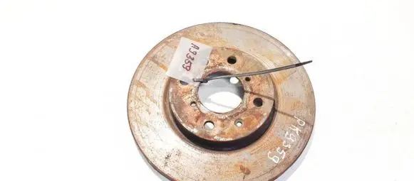 Opel Agila B Front brake disc ventiliuojamas