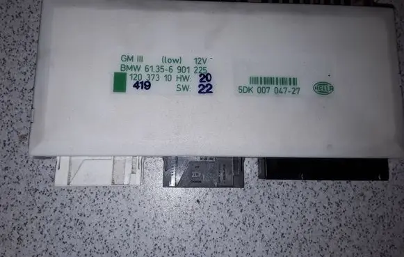 BMW 5 E39 Comfort/convenience module 61356901225 6901225