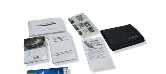 Chrysler Pacifica Owners service history hand book 