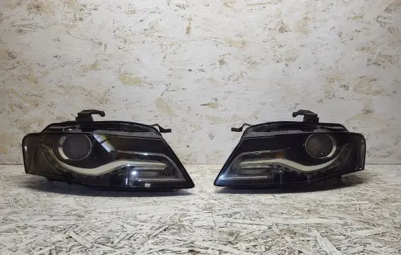 Audi A4 S4 B8 8K Headlights/headlamps set 