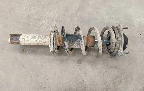 Audi A7 S7 4G Front shock absorber with coil spring