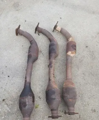 Toyota Tundra II Catalyst/FAP/DPF particulate filter 