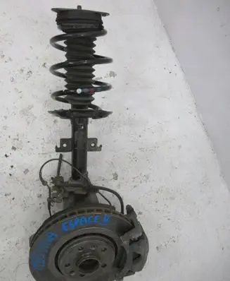 Front wheel hub spindle knuckle