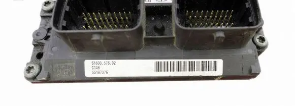 Lancia Ypsilon Engine control unit/module ECU 55187376