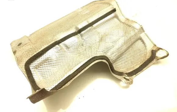 Heat shield in engine bay