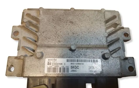 Ford Fiesta Engine control unit/module ECU BV2112A650GC S180047036C 5KGC