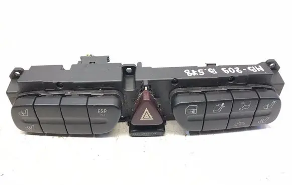 Mercedes-Benz CLK A209 C209 Multifunctional control switch/knob 2038217679 3306210400 3314