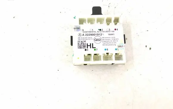 Mercedes-Benz GLC X253 C253 Door control unit/module DALISID394 2229001814 2229001912
