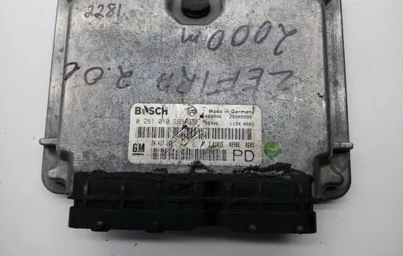 Opel Zafira A Engine control unit/module 0281010268