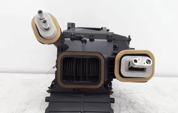 Interior heater climate box assembly
