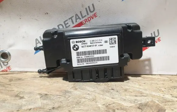 BMW 2 F22 F23 Airbag control unit/module 9348727 65779348727 0285012514