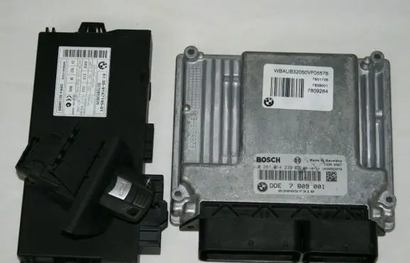 BMW 3 E90 E91 Engine ECU kit and lock set 7809001