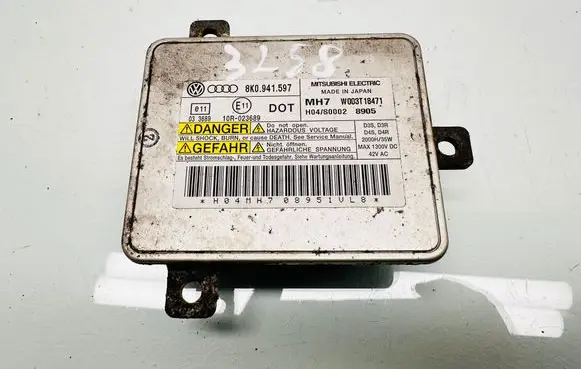 Audi A4 S4 B8 8K Headlight ballast module Xenon 8K0941597 W003T18471 10R023689