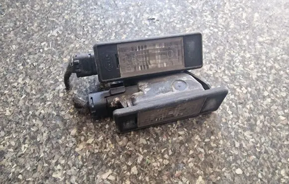 Peugeot 807 Number plate light