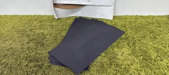 Volkswagen PASSAT B8 Rear door sound insulation 323863950