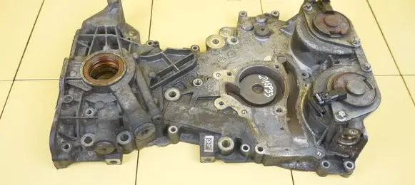Opel Corsa E Timing chain cover 55596354 B12XER