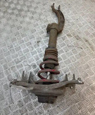 Audi A4 S4 B8 8K Front shock absorber with coil spring 
