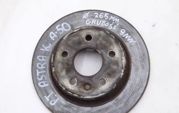 Mitsubishi Pajero Rear brake disc 13581928