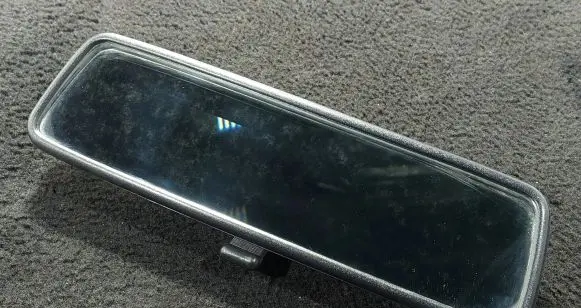 Audi A6 S6 C5 4B Rear view mirror (interior) E10210093 4D0857511
