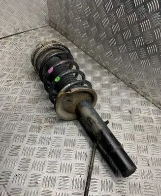 Front shock absorber with coil spring