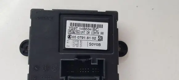 Ford S-MAX Door control unit/module 7G9T14B534BC 0507918102