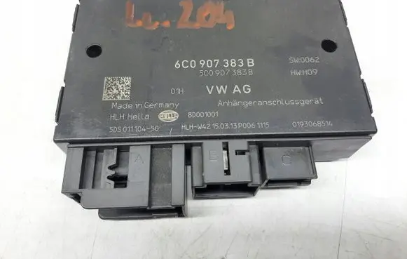 Volkswagen Polo V 6R Other control units/modules 6C0907383B