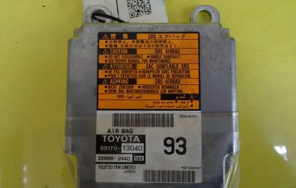Toyota Corolla Verso AR10 Airbag control unit/module 89170-13040 231000-2440