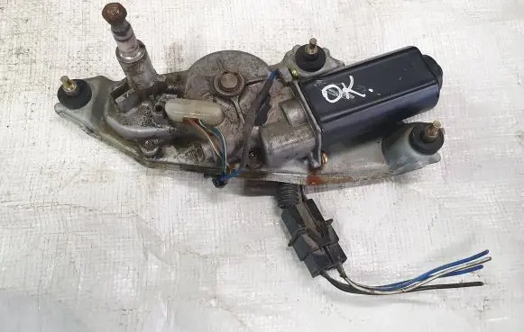 Saab 9-3 Ver1 Rear window wiper motor 1591008950