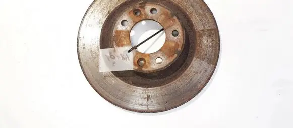 Citroen C5 Rear brake disc neventiliuojamas