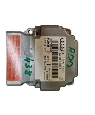 Audi A8 S8 D3 4E Airbag control unit/module 4E0959655H 4E0910655D 0285001672