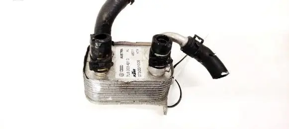 Audi Q7 4L Fuel cooler (radiator) 7L6203491D 073201006