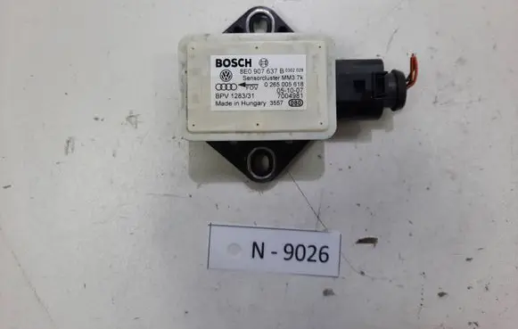 Audi A6 S6 C6 4F ESP acceleration yaw rate sensor 8E0907637B