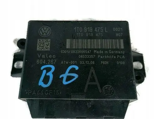 Volkswagen PASSAT B6 Parking PDC control unit/module 1T0919475L