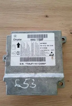 Chrysler Town & Country V Airbag control unit/module 68062118AF 5WY86930 T01JF11611208W