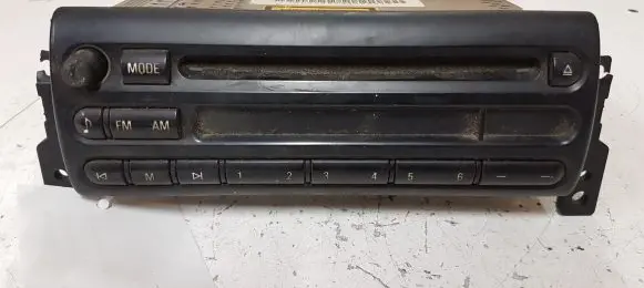 Mini One - Cooper R50 - 53 Radio/CD/DVD/GPS head unit 65126927904 500830545877