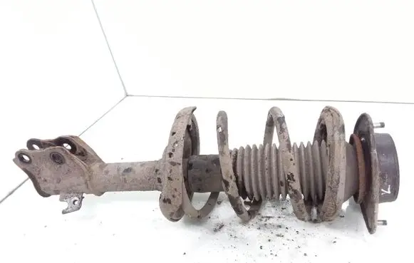 Front shock absorber with coil spring
