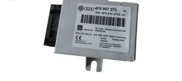 Audi A6 S6 C6 4F Tire pressure control unit 4F0907273